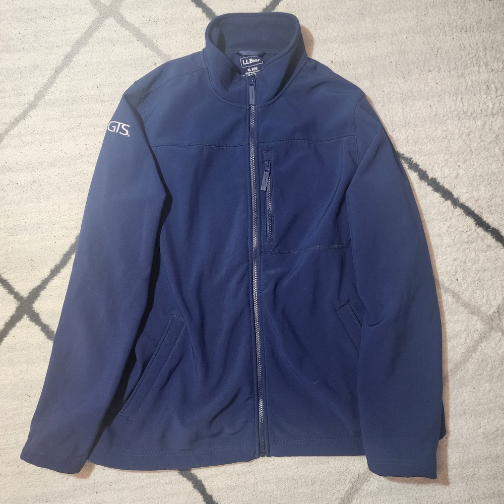 L. L Bean Jacket Mens Blue Size XL Reg